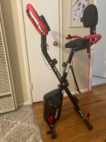 Folding Exercise Bike 1