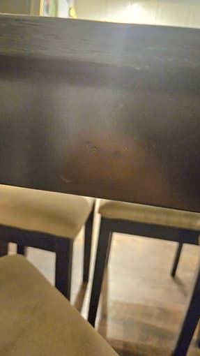 Dining table + 4 chairs 3