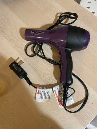Revlon hair dryer 1