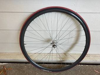 Road Bike Front Wheel, Shimano 105, 700C 1