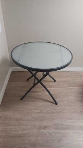 Patio table 1