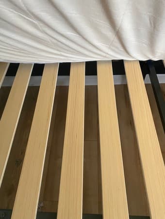 Urgent- Moving Queen size bed (comforter and pillows offered) 3