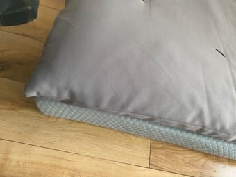 Urgent moving Twin padded floor mattress with comforter offered 3