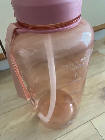 Urgent moving 1 gallon water bottle with motivational quote 2