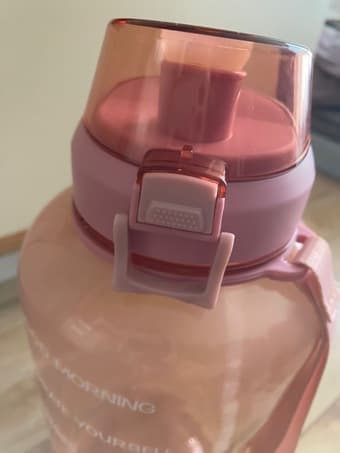 Urgent moving 1 gallon water bottle with motivational quote 3