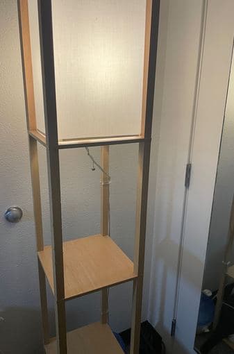 Floor Lamp/Shelf 3