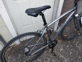 Raleigh City bike, light, with Hexlox lock 2