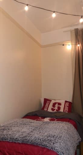 Stanford logo twin xl comforter & sham set 1