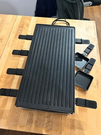 Raclette Table Grill (Raclette/Korean BBQ) 1