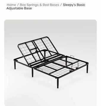 New adjustable bed frame base 1
