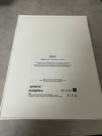 NEW iPad Air 5th Gen 256 GB - $650 2