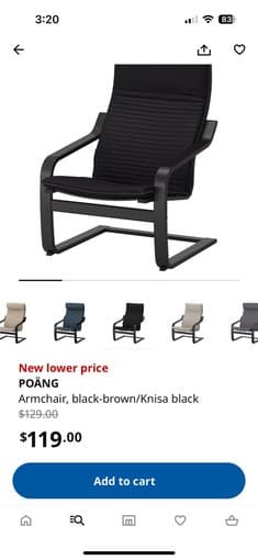 IKEA arm chair 1
