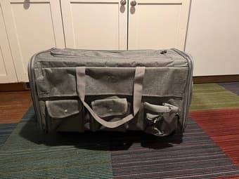 Chelsea Pet Travel Carrier XL, up to 50 lbs, Gray 1