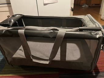 Chelsea Pet Travel Carrier XL, up to 50 lbs, Gray 3
