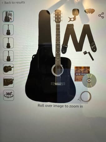 Fender Acoustic Guitar 1