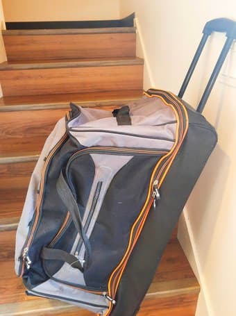 Rolling duffle Bag 1