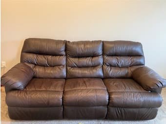 Leather sofa 2