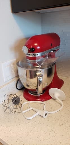 5qt Kitchenaid Artisan tilt head mixer 1