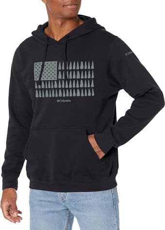 Columbia Men's Graphic Hoodie (Flag - Size M) 1
