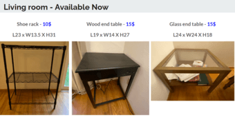MOVE OUT SALE in Menlo Park - see link 3