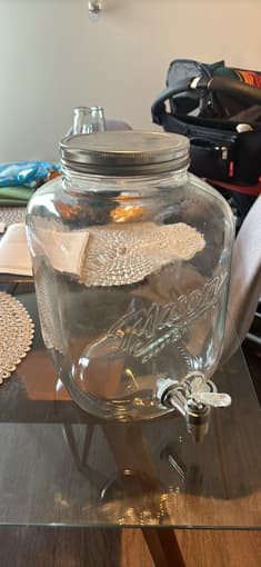 Mason Jar Beverage Container 1