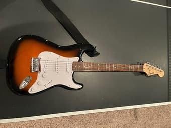 Fender Stratocaster Squire Electric Guitar 1