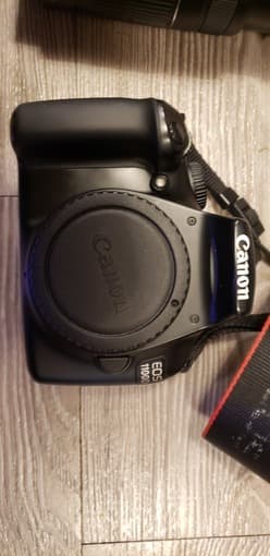 Canon EOS 1100D camera with 3 lenses, two bags and tripod 3