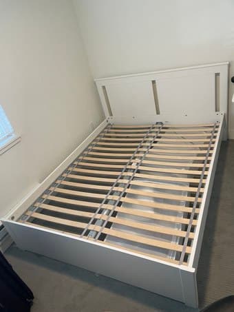 IKEA SONGESAND Queen bed for sale 3