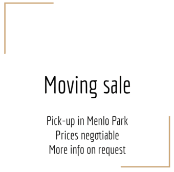 Moving sale 1