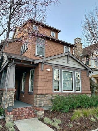 Unfurnished master bedroom in 3 story, 4br / 3.5ba house, Menlo Park 2