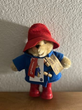 Official Paddington Bear Stuffed Animal, New! OBO 1