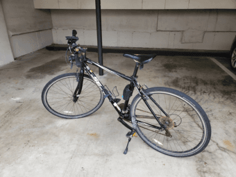 Bike (with lock, helmet, front & rear lights) 1