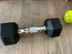15 lb dumbell set (2 dumbells) 1