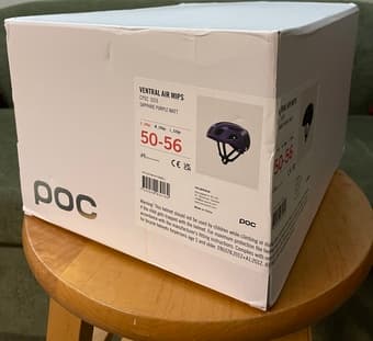 POC Ventral Air Mips Bike Helmet, Matt Purple, New 2