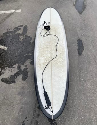 Longboard: 8ft6 CRUZ egg 1