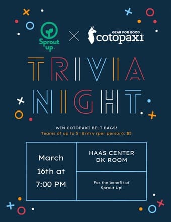 WIN A COTOPAXI BELT BAG at a Trivia Event!! 1