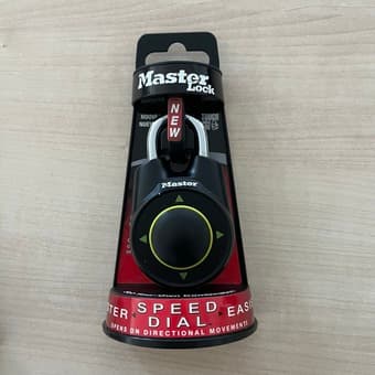 MasterLock Speed Dial combination locks 1