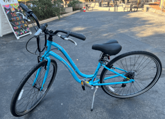 WOMEN'S BIKE (UNDER 5'4) + FLASHLIGHT + PHONE HOLDER 1