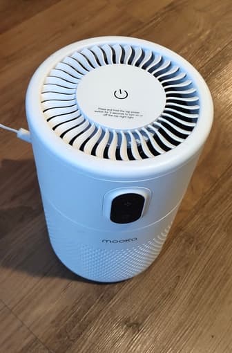 white low noise air purifier 1