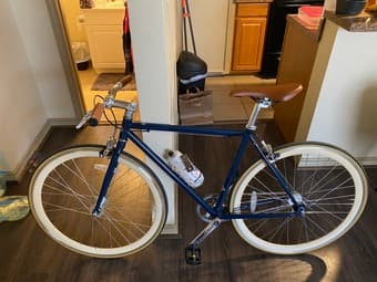 Stylish fixie commuter bike 1
