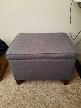 Ottoman Storage 24" 3