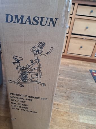 Stationary exercise bike 2