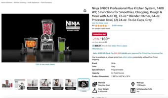 Ninja Food Processor--Brand new 1