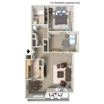 OFFER: Stanford-Owned Oak Creek Apts 2B1B starting from June 22nd 1
