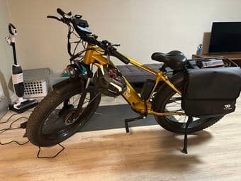 Super powerful 1500W dual motor e-bike 1