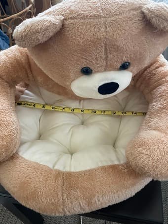 Bear dog bed 1