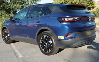 Volkswagen ID.4 Pro S AWD (8/2022) Dusk Blue Metallic w/Lunar Gray Lea 3