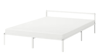 IKEA GRIMSBU White Queen Bed Frame 1