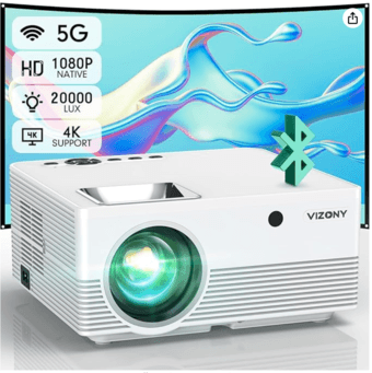 VIZONY Projector [$150 RETAIL] [LIKE NEW!] 1