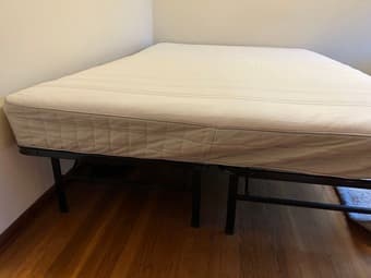 Full Bed (mattress, cover, and bed frame) 4